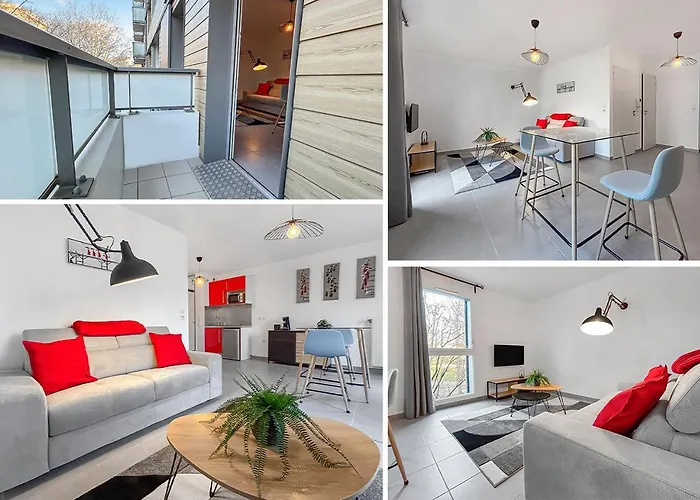 Lumineux Avec Balcon * גרנובל